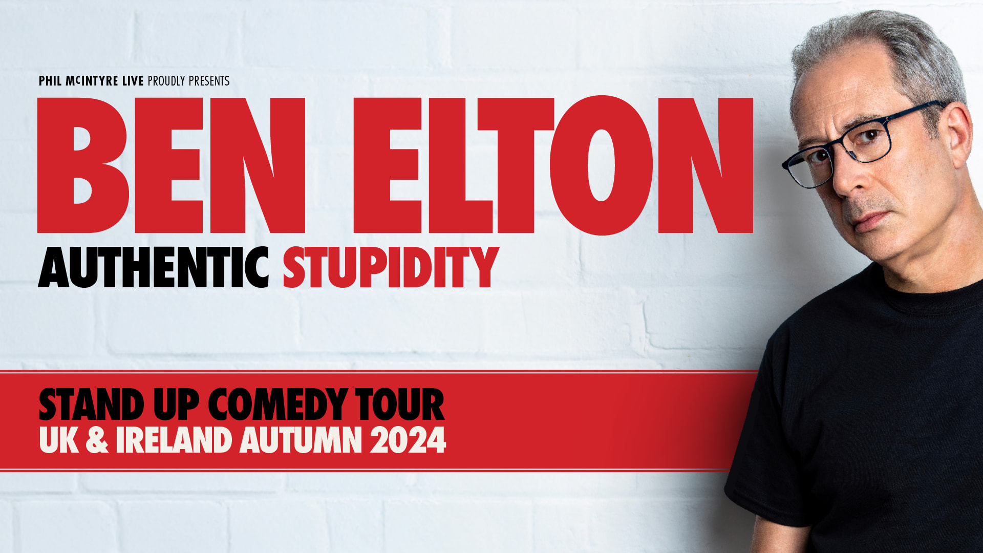 Ben Elton Authentic Stupidity Tickets Lyceum Theatre in London West